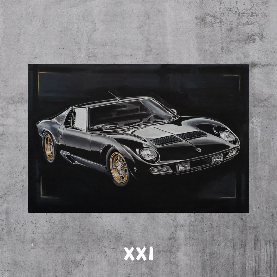 🏎️ Artwork Lamborghini Miura

#carlifestyle #supercar #sportscar #lamborghini #luxurycars #auto #automotive #instacars#motorsports #racing #grandprix #art #gallery #artgallery #contemporaryart #artcollection #nft #nftart #nfts #carporn #car #racecar #race #motorsport