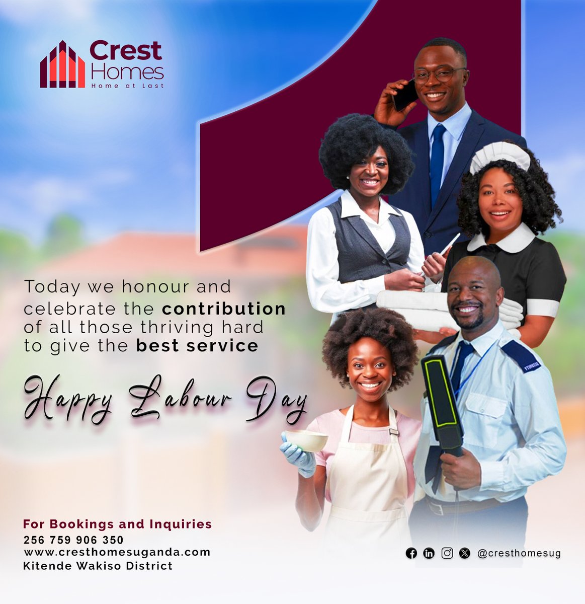 Cheers to the hustle!  This #LabourDay, ditch the after-work scramble and come home to a real break. ‍

Our fully furnished & serviced homes let you finally experience #HomeAtLast without the post-work stress. Kick back, relax, and savor a well-deserved rest.

#LaborDay2024