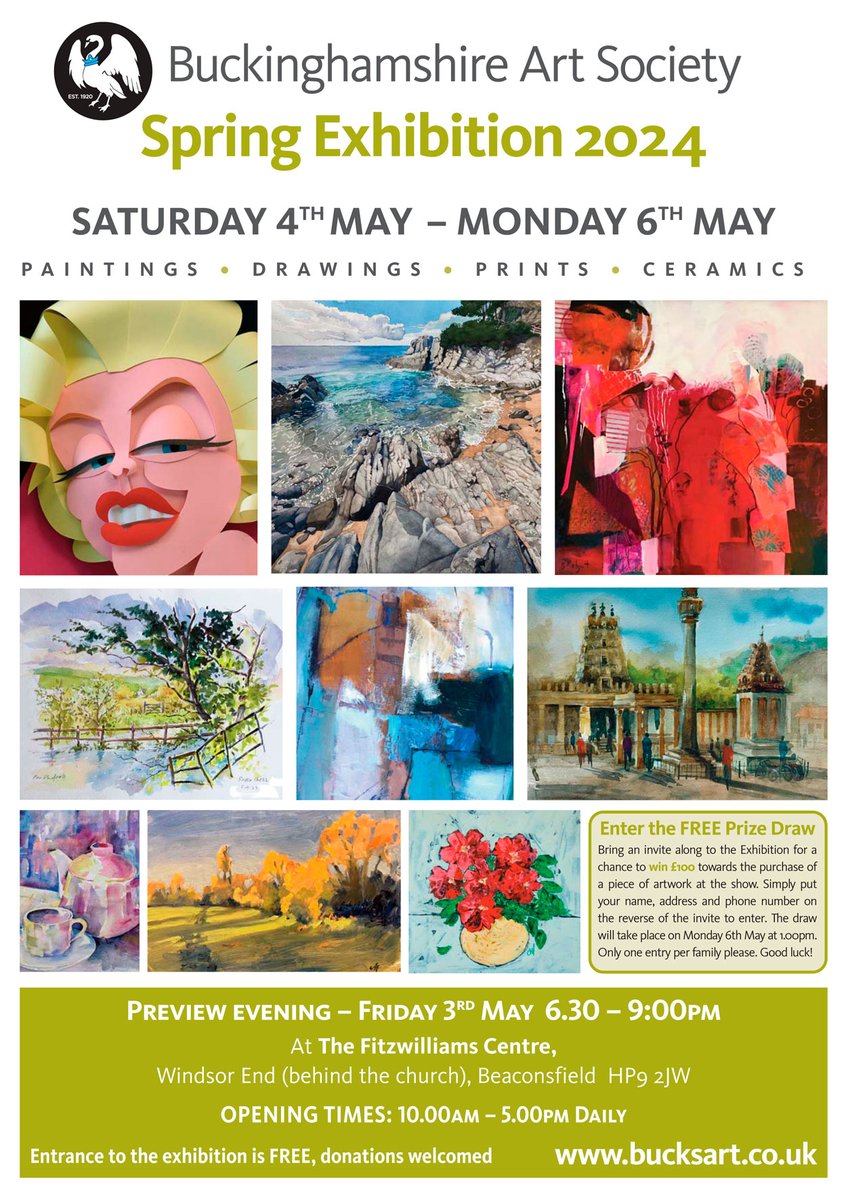 I will be exhibiting with the Bucks Art Society in Beaconsfield this weekend, showing framed pieces, browser work, & greeting cards. I will at the in Friday evening preview and around on Sunday afternoon from 1 if anyone wants to meet up. Cheers 🙂👍