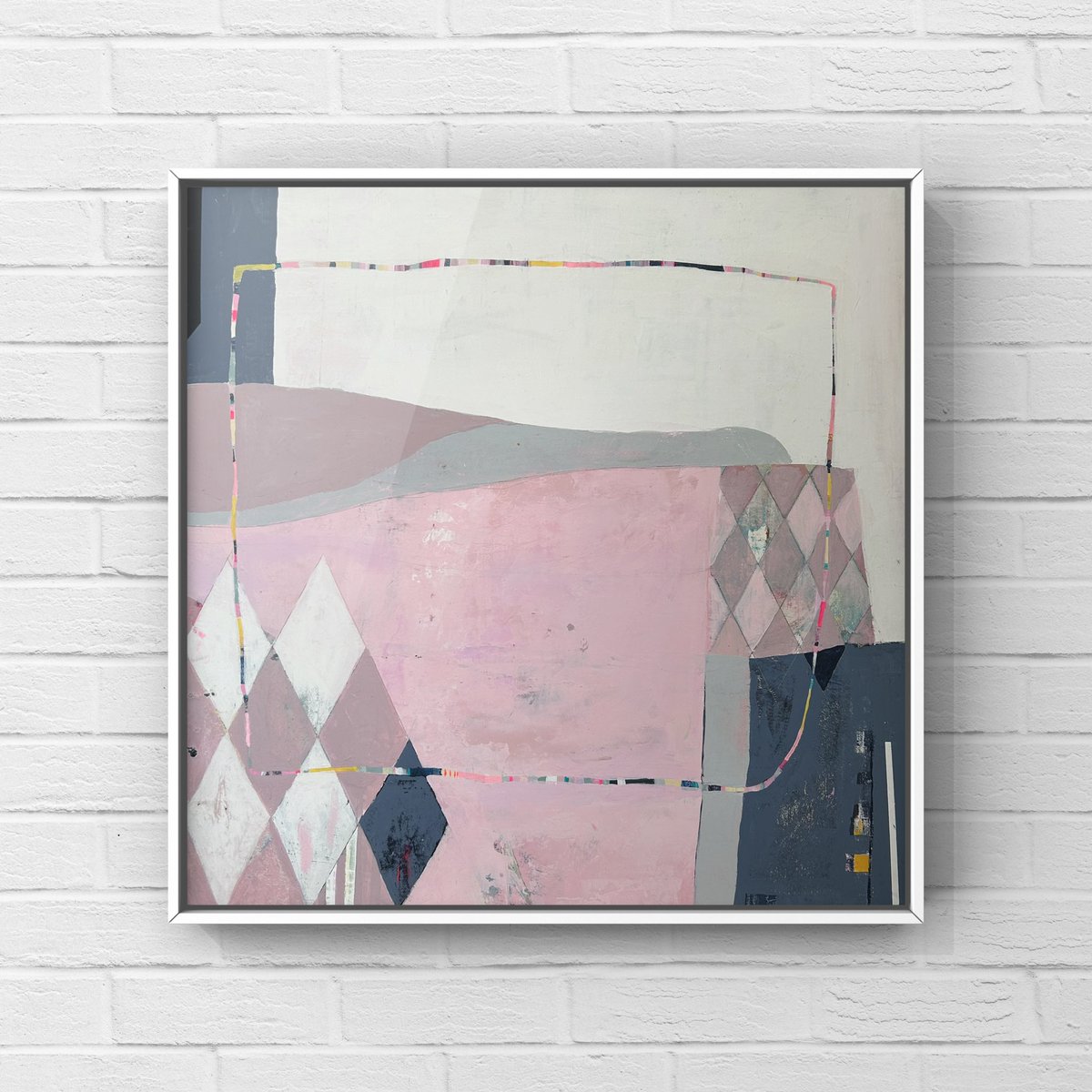 Latest painting - Rainbow Reflections. Is there any motif more joyful and hopeful than a rainbow? A symbol of brighter things to come