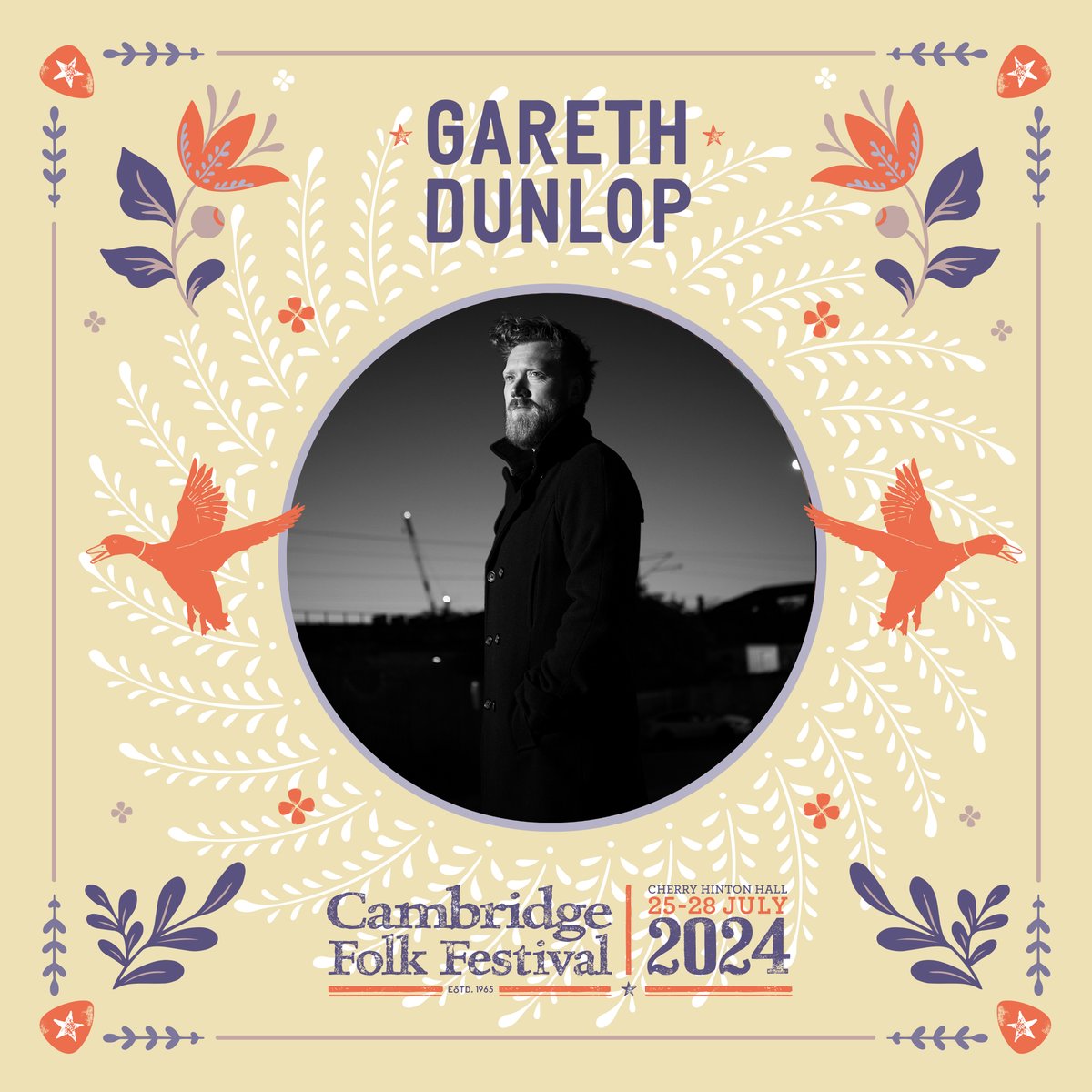 Bucket list festival!! So buzzed to be playing at @CamFolkFest Festival this year! Me and the lads will be ripping it up on The Den Stage 📷 tickets here - cambridgelive.org.uk/folk-festival/… #CFF2024