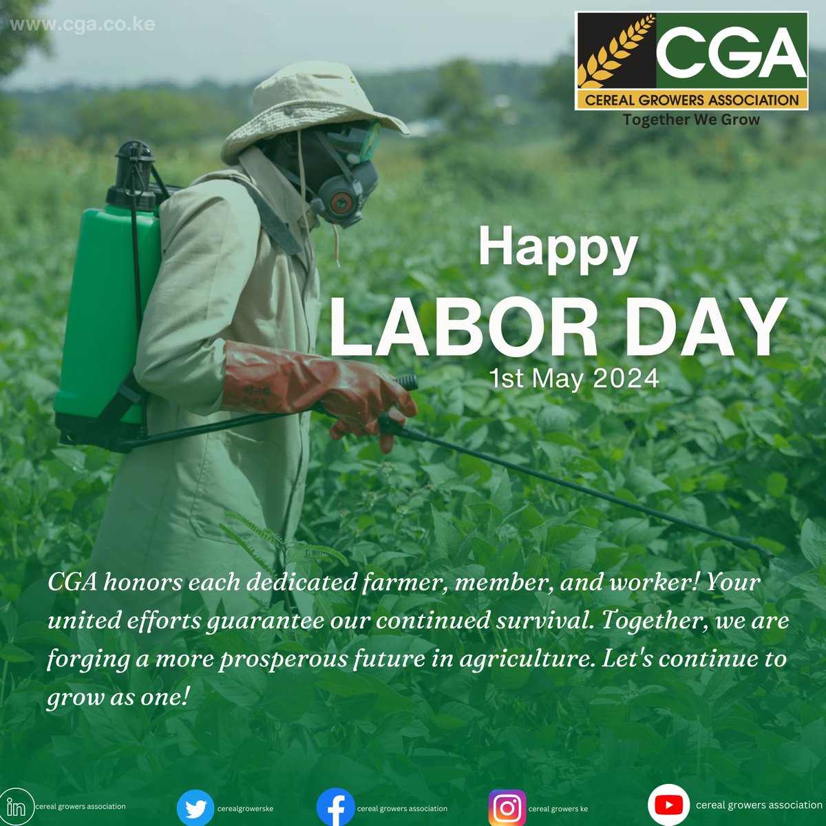 🎊 Happy Labor Day!🎊 Today we celebrate the diligent individuals who are the backbone of our agriculture industry. From the farmers to the aggregators, the off-takers to the consumers, and everyone in between, your commitment nourishes the globe. Let's applaud the strength,…