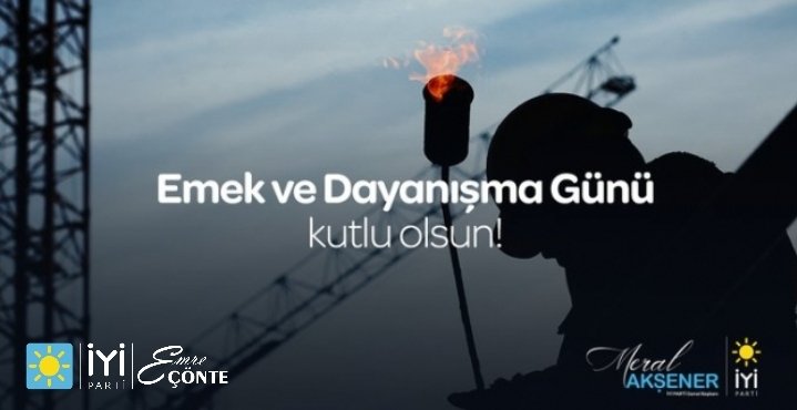 Sabahın ilk ışıklarından gecenin en karanlığına, yaşamımızın her alanında, ülkemizin gelişmesi için alın teriyle üreten tüm emekçilerimizin #1mayıs Emek ve Dayanışma Günü'nü Kutluyorum. 
@meral_aksener