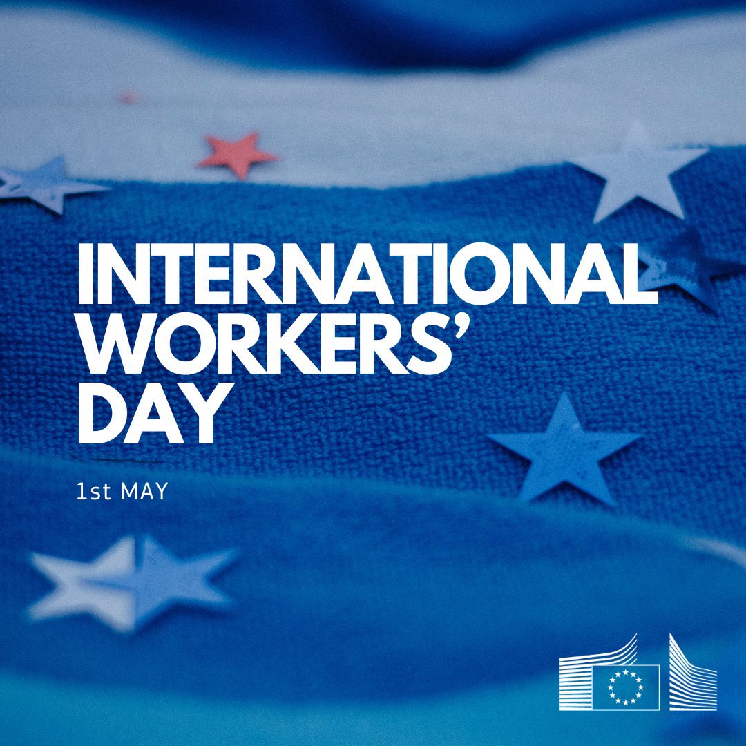 Over the past year, the EU has strengthened the rights and opportunities for workers in Europe. From igniting a skills revolution, to improving working conditions for platform workers. My best wishes to all on this Labour Day. Read my statement: europa.eu/!7WNnCc