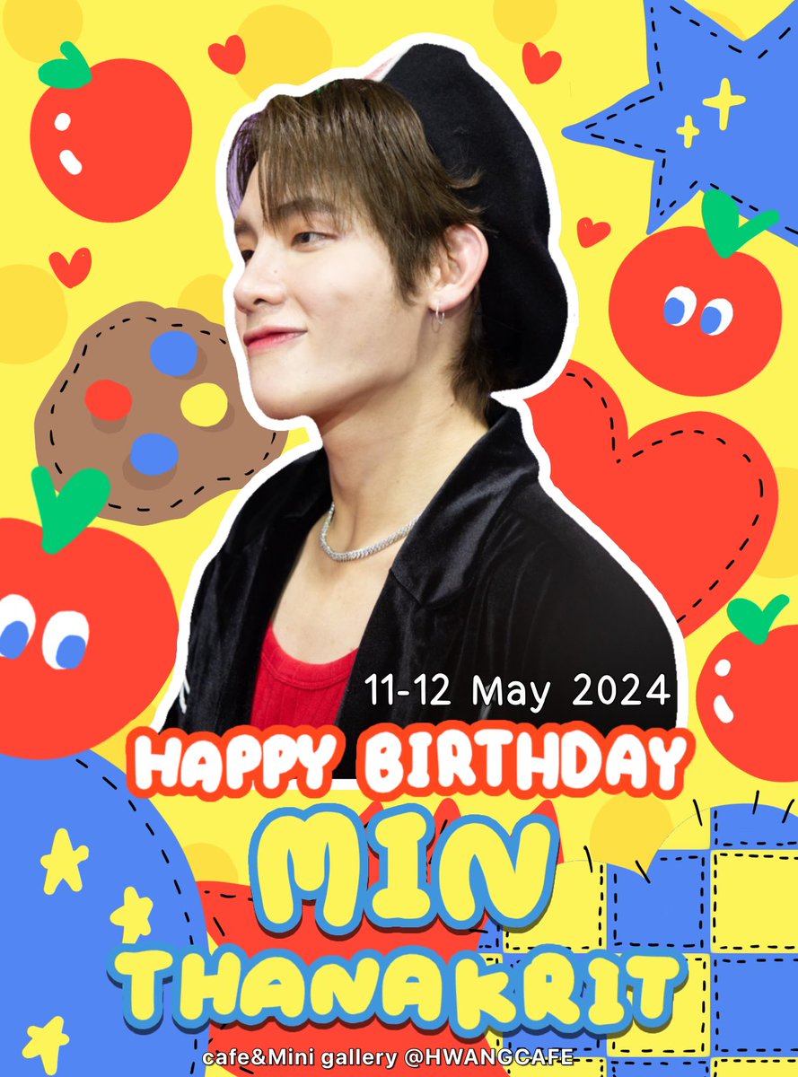 vibbowp's tweet photo. 🎂😺🎉💖

Happy Birthday MINthanakrit Project 
✶ #09MayAllyourMINcometrue  ✶

Cafe &amp; Mini gallery at 📍 @HWANGCafe1 *◞✜

🗓️ date : 11-12 may 2024
🕙 time : 10.00 am - 6.00 pm

( #MINthanakrit , #DICE_SONRAY ) https://t.co/MEesFlAtcN