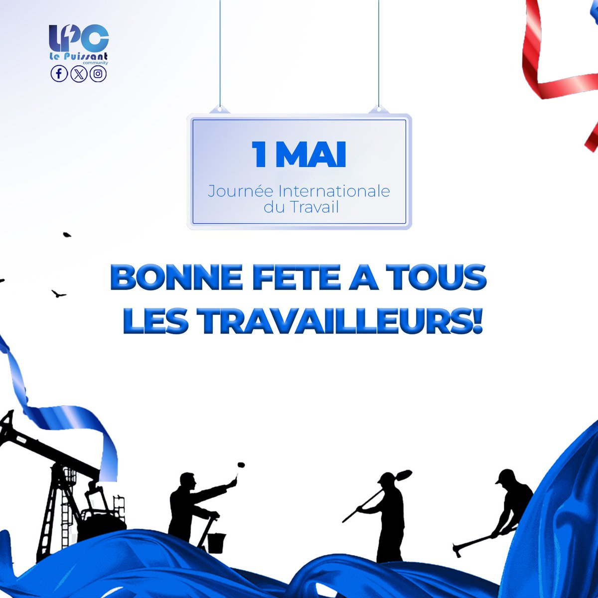 𝗝𝗢𝗨𝗥𝗡𝗘𝗘 𝗗𝗨 𝗧𝗥𝗔𝗩𝗔𝗜𝗟|𝟬𝟭 𝗠𝗔𝗜|
Aujourd'hui, en cette journée internationale du travail, Nous souhaitons à tous les travailleurs du monde une journée remplie de réussite, d'épanouissement et de reconnaissance pour leur contribution inestimable à la société.…