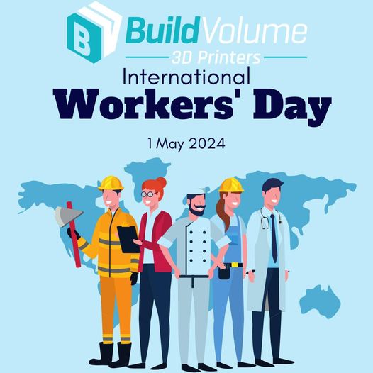 Happy International Workers' Day!!📷
To all the hard-working individuals out there, thank you for your unwavering commitment and tireless efforts.
From your friendly BuildVolume family!!
buildvolume.co.za
#buildvolume #HappyInternationalWorkersDay #southafrica #3dprintstore