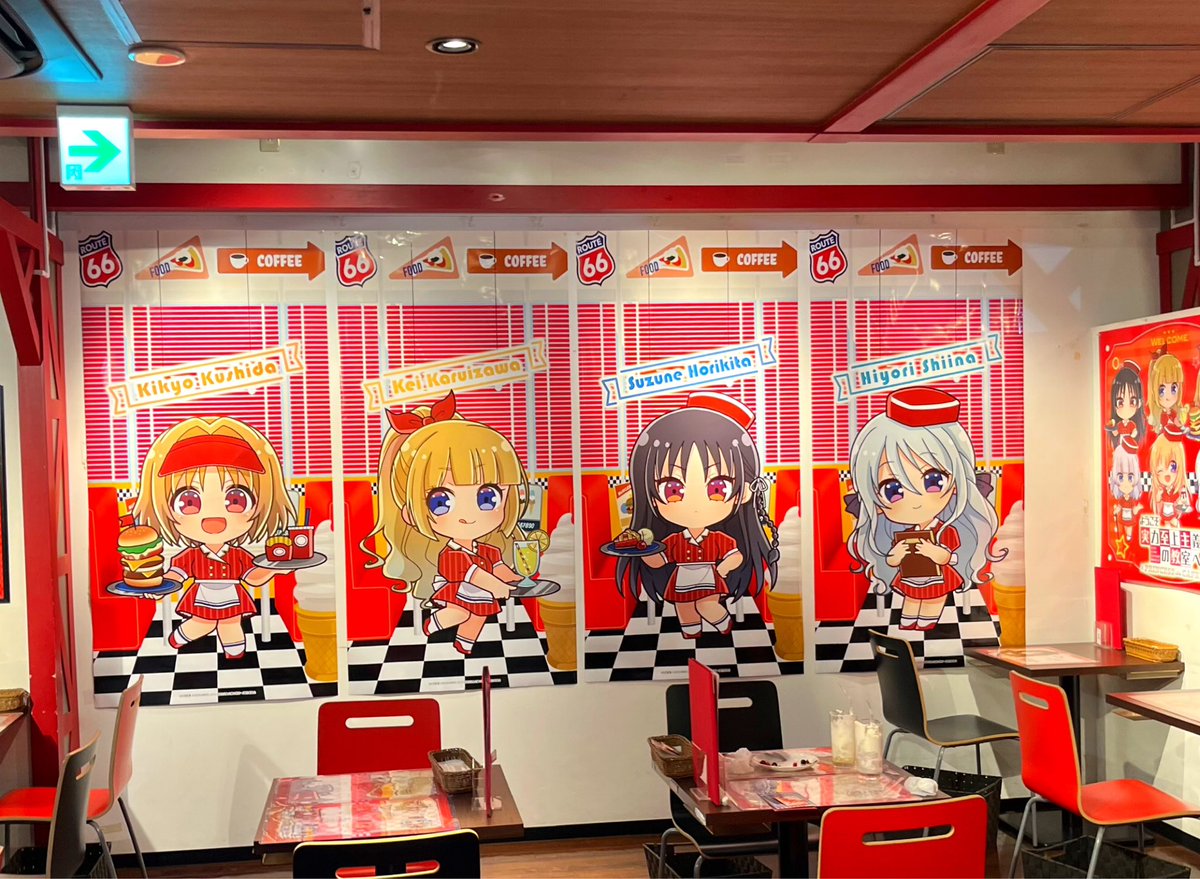 mimuzitsu's tweet photo. よう実コラボカフェ行ってきた！！！🧁🫧

フードとかも美味しかったし最高だった！✨️ https://t.co/at790nBC6a