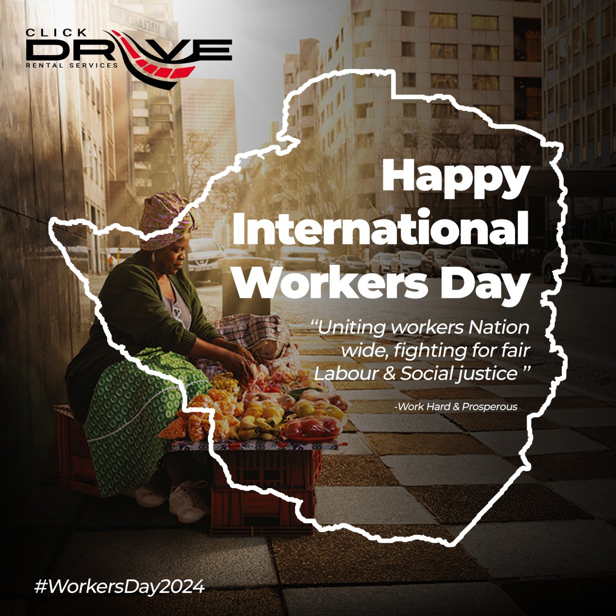 Wishing all workers a well-deserved break on this special day .

No work is insignificant ! 

#happyworkersday 
#clickdriverental 
#holidays
