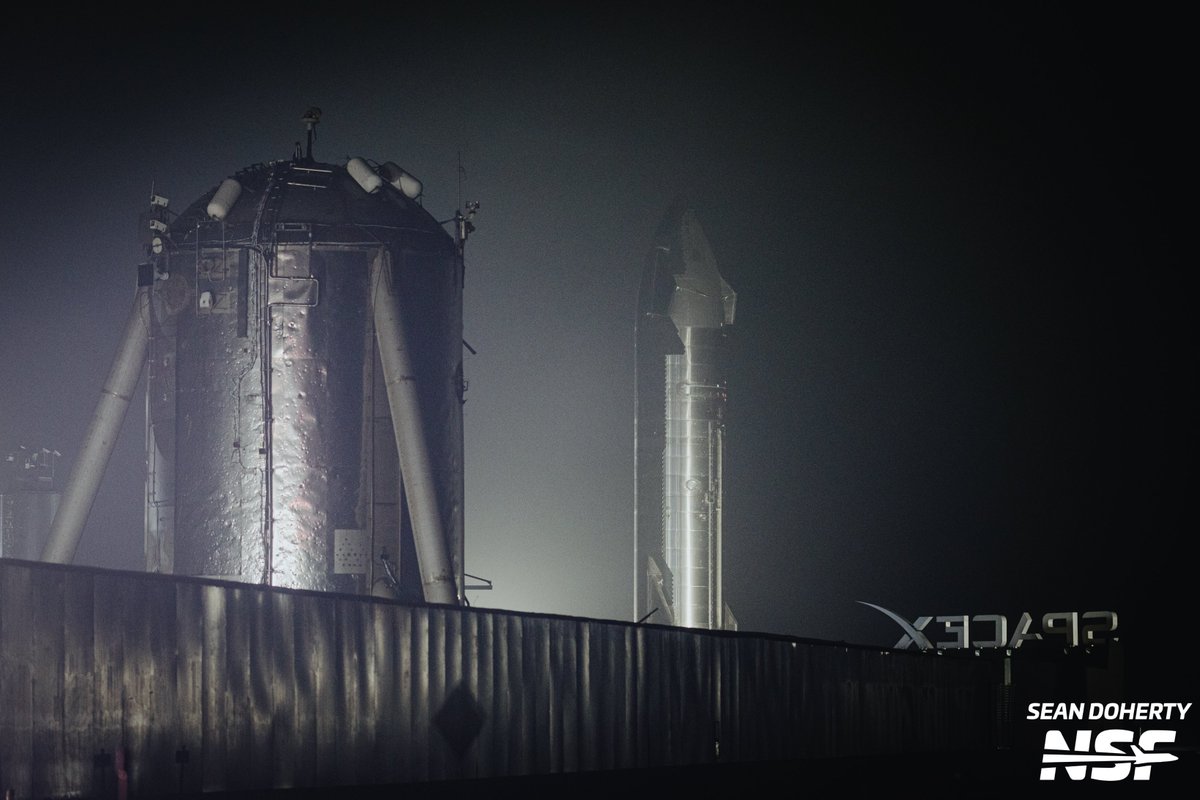 Ship 30 arriving at suborbital pad. @NASASpaceflight nsf.live/starbase