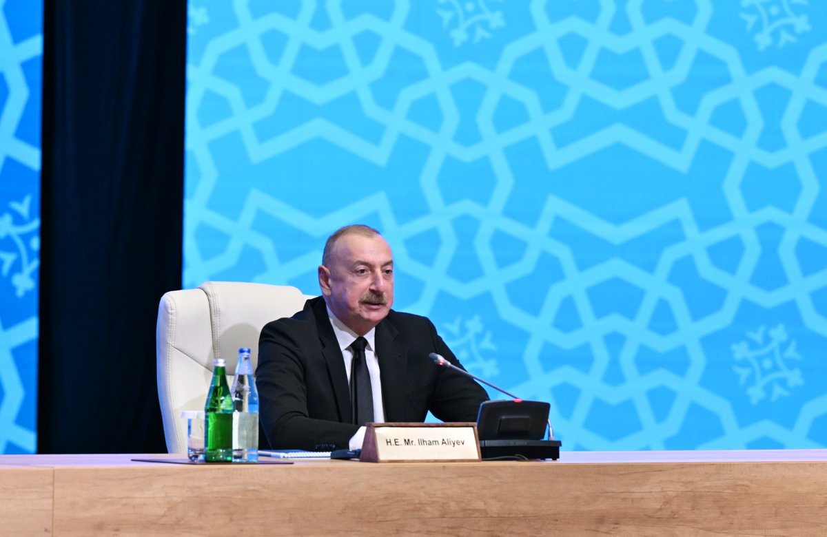'Representatives from more than 100 countries are present at the Forum, which is an important international platform that discusses issues on intercultural dialogue' - H.E. President Ilham Aliyev, President of the Republic of Azerbaijan 🇦🇿, at the opening session of the 6th…