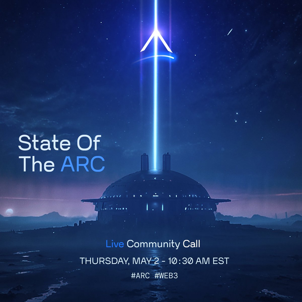 Join 'State of The ARC' 🎙️ Live #AMA & #Giveaway! 🔷 Thursday, May 2nd at 10:30 AM EST. 💫 Your Chance to Win $50 USDC! Don't miss out on the celebration of our Android and iOS mobile app launch with ARC’s Community Manager Ryan Kowalczyk, @kowalczykRyan, and the #ARC team:…