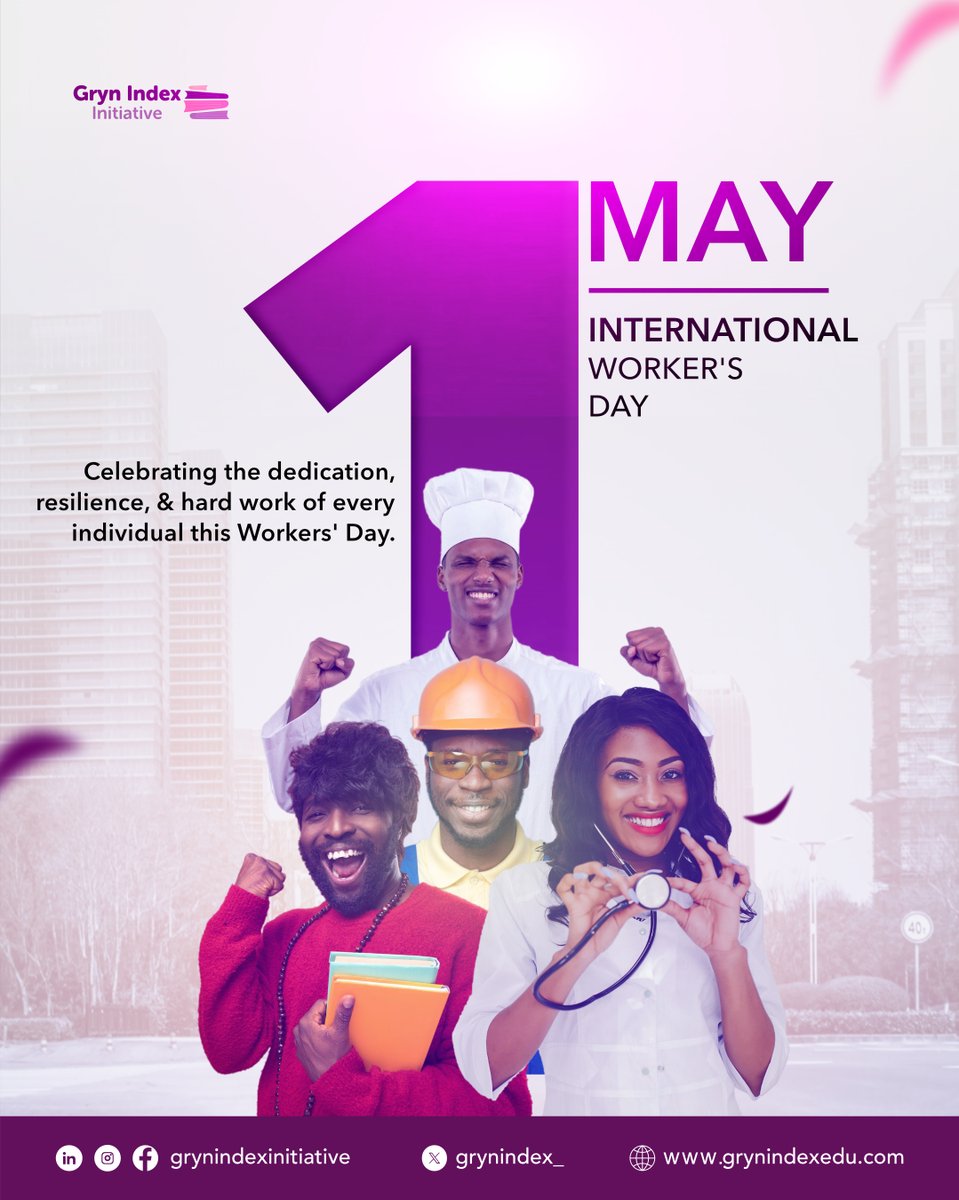 Celebrating the heartbeat of our organization on Worker's Day. Together, we build, innovate, and thrive.
#WorkersDay #TeamUnity
#Protest
#YangaWithYourSmile
#wizkidanddavido
#JAMB