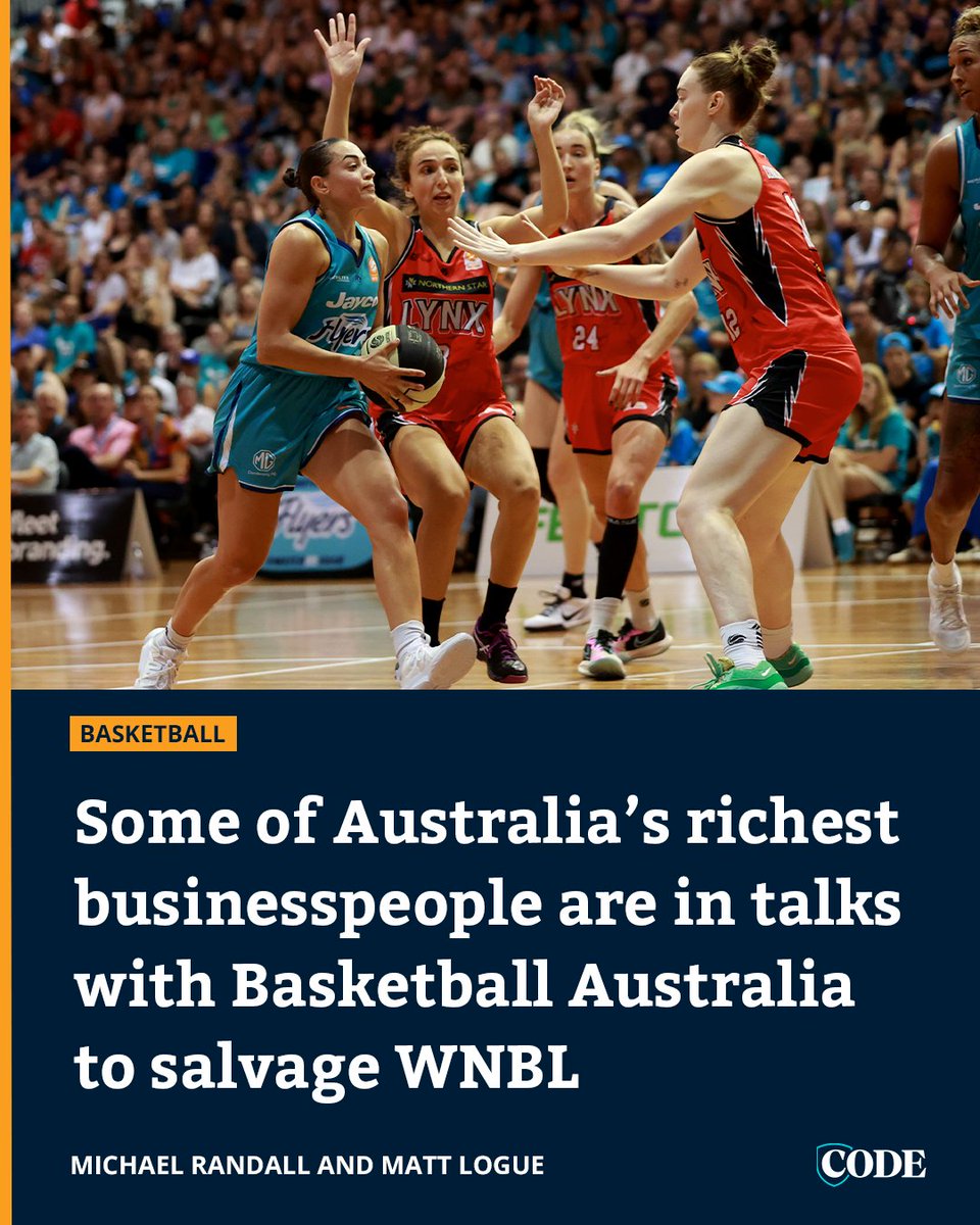 Australia’s richest people in talks with Basketball Australia to salvage the #WNBL 🏀 👉 bit.ly/4aUnAGD ✍️: @MickRandallHS and @mattlogue7