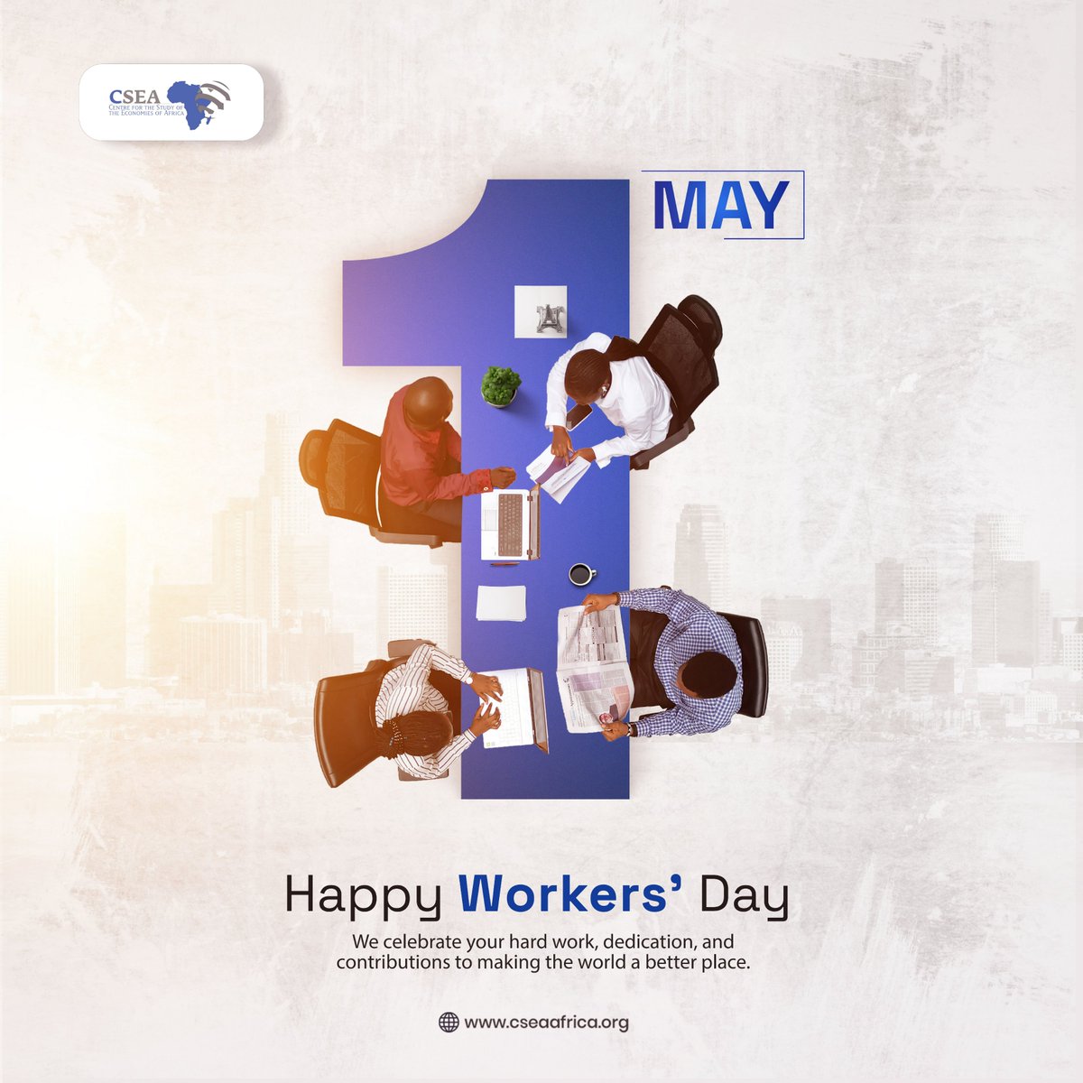 Today, we recognise the champions of progress in every field. 🔨⚒️🩺💻🎥 We celebrate your hard work, dedication, and contributions to making the world a better place. Happy Workers Day! #LabourDay2024 #WorkersDay
