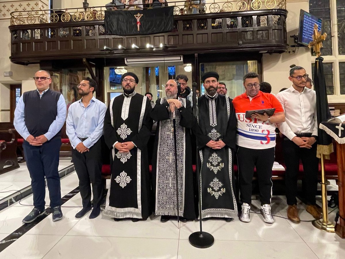 Archbishop Angaelos (@bishopangaelos) on Twitter photo A beautiful Pascha service last night at <a href="/StMarksLondon/">St. Mark's London</a> on this #1000MileHolyWeek.
“Who then is a faithful and wise servant, whom his master made ruler over his household, to give them food in due season? Blessed is that servant whom his master, when he comes, will find so A beautiful Pascha service last night at <a href="/StMarksLondon/">St. Mark's London</a> on this #1000MileHolyWeek.
“Who then is a faithful and wise servant, whom his master made ruler over his household, to give them food in due season? Blessed is that servant whom his master, when he comes, will find so