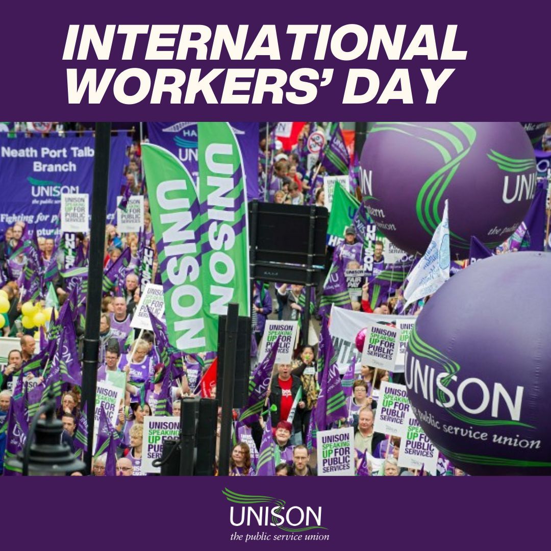 INTERNATIONAL WORKERS DAY 2024 Standing in solidarity with workers and trade unionists around the world today, and every day✊💜 #IWD2024 #MayDay