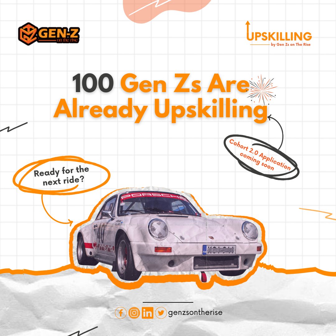 100 and counting! 🤗 We are celebrating the 100 Gen Zs who are upskilling and staying relevant in the job market. This is what we love to see -Gen Zs leading the way forward! #genzsontherise #upskillingbygenzsontherise