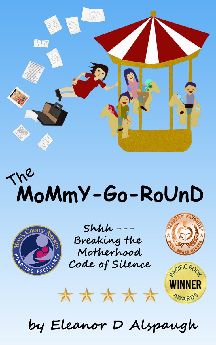 #mommylife = KiDs=UpS & DoWnS & never ending love EnjoyTheRide on The #Mommy-Go-Round 5-Star Reviews bit.ly/3IFdaz9   Multi-award winner includes Readers' Favorite and a recipient of the prestigious Mom’s Choice Award! Read it! Love & Laugh! Dads will too!