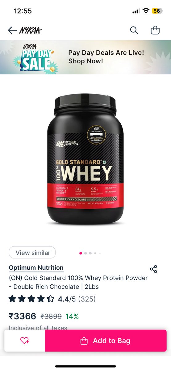 Why is nykaa selling protein powder😭??
