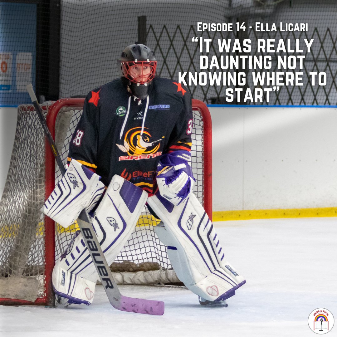 Our latest episode with @Sirens_hockey and @AWIHL goaltender Ella Licari is out now. Links to episode ⬇️ 📻: podcasters.spotify.com/.../Episode-14…... 📺: youtu.be/0r2G-Wya2Zw?si…