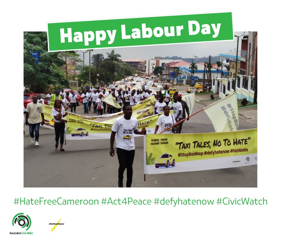 Happy Labour Day to workers of every field. May it be as rewarding as the hard work you put in. We celebrate your efforts and contributions in making a difference in the society. #LabourDay #defyhatenow #CivicWatch