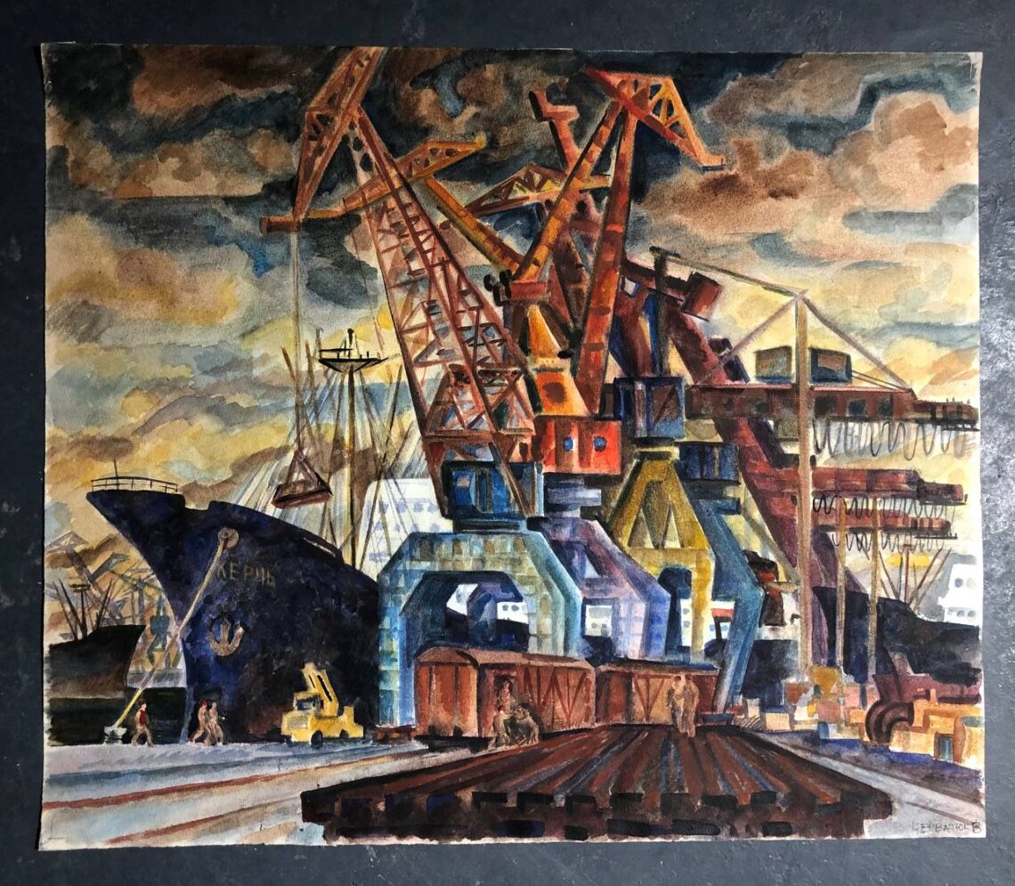 May 1 is a day of peace and labor. I believe that soon there will be peace in Ukraine and subsequent restoration of the country! Painting 'Illichivsk Port' kobzar.in.ua/grafika/illich…
#IllichivskPort #socialistrealism #MayDay #May1st #Peace #Ukraine #UkrArt #KobzarArt #art #painting