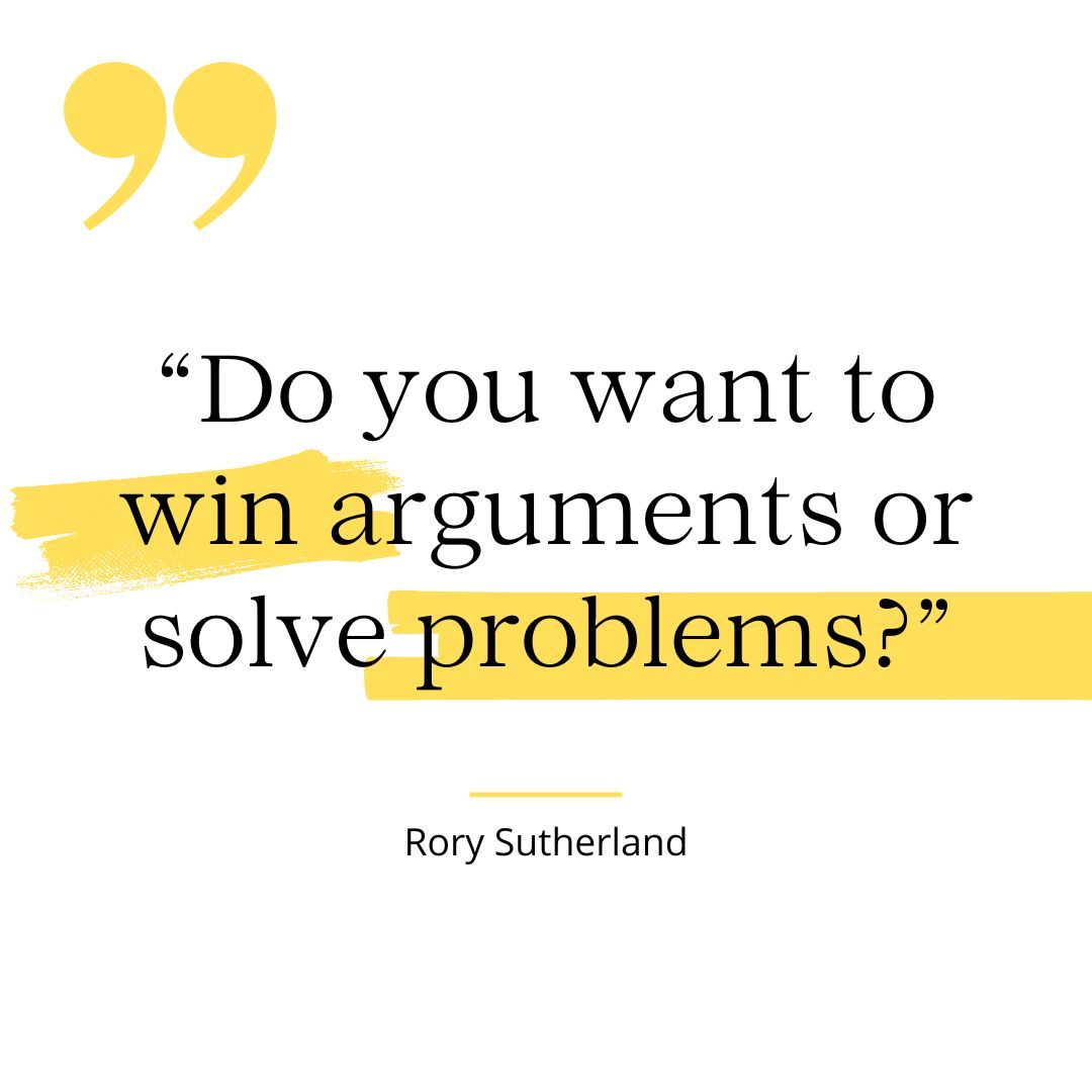 Guten Morgen! 'Do you want to win arguments or solve problems?' buff.ly/3QuUzcr @ant_murphy