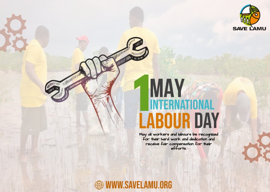 Savelamu (@savelamu) on Twitter photo May your hard work always bring you the sweet fruits you deserve and take you ahead in life.
<a href="/ajws/">American Jewish World Service (AJWS)</a>
<a href="/deCOALonize/">deCOALonize Kenya</a>
#happylebourday May your hard work always bring you the sweet fruits you deserve and take you ahead in life.
<a href="/ajws/">American Jewish World Service (AJWS)</a>
<a href="/deCOALonize/">deCOALonize Kenya</a>
#happylebourday