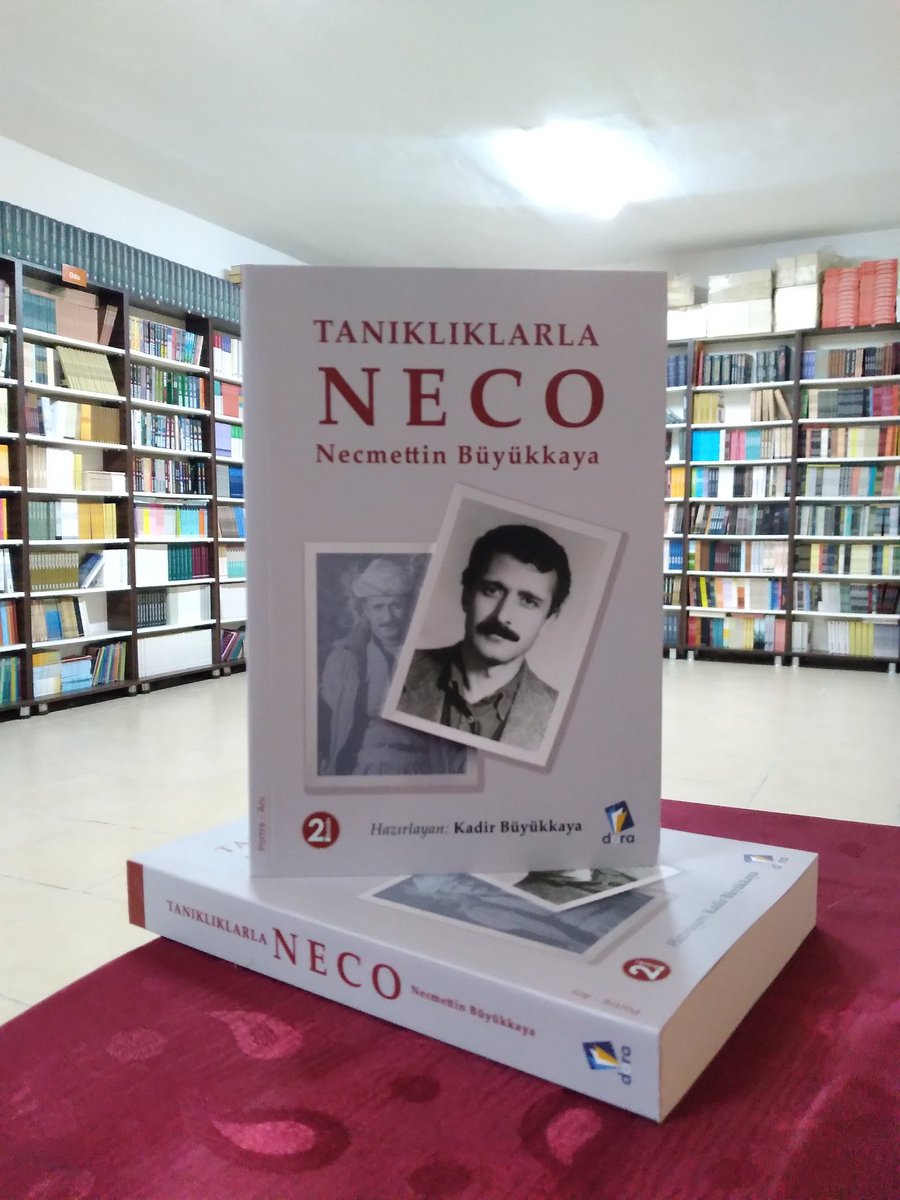 📚 TANIKLIKLARLA NECO-Necmettin Büyükkaya ✒️ Kadir Büyükkaya ➡️ Dara yayınları ➡️ 255 TL Sipariş linki pirtukakurdi.com/urun/taniklikl… WhatsApp ➡️0533-307-57-17