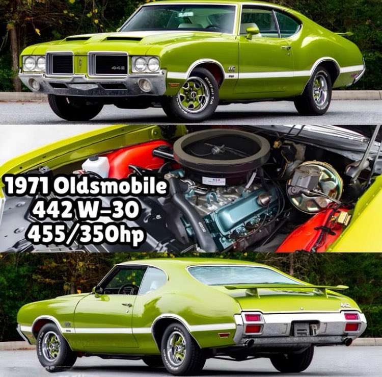 Beautiful 1971 Oldsmobile 442 W-30  455/350hp