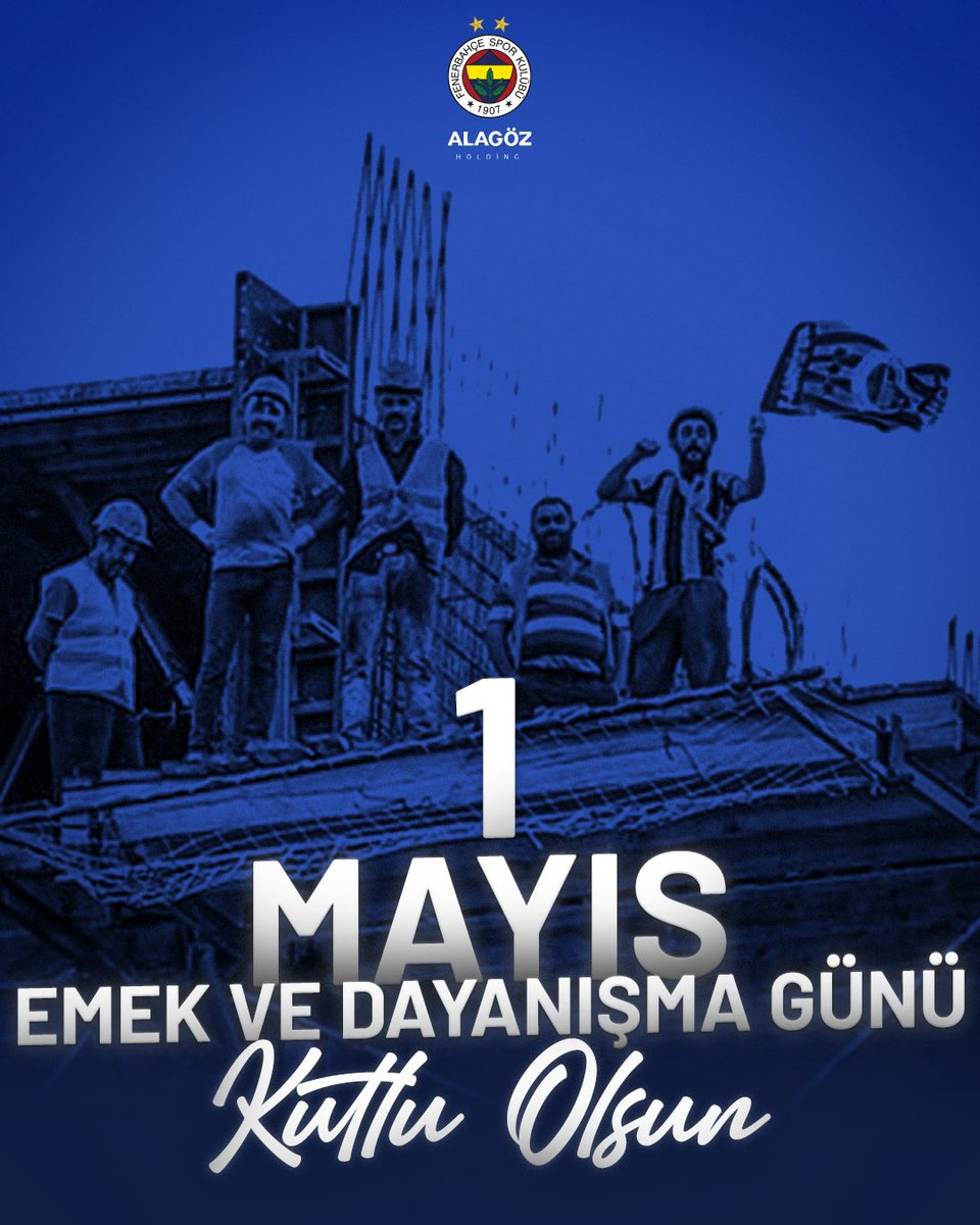 Tüm emekçilerin 1 Mayıs Emek ve Dayanışma Günü kutlu olsun!