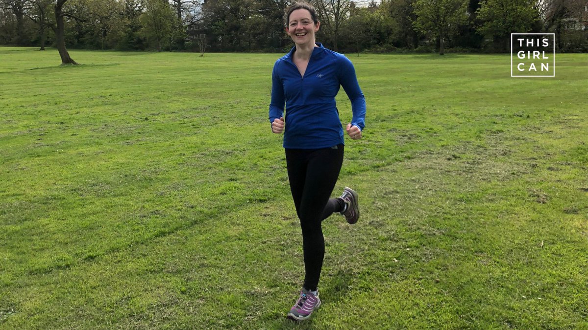 'To manage my mental health – I had post-natal depression after Max was born... I used running as a way of coping.' - Julie #ThisGirlCan #MaternalMentalHealthDay