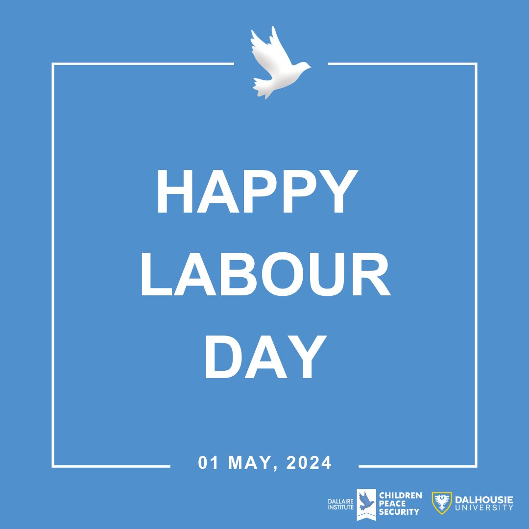 Happy Labour's Day!! Today reminds us of the dignity of work & the rights of every worker. May this #LabourDay continue to inspire our commitment to eradicate child labour as they deserve a childhood free from exploitation and violence. 

#childlabour #childrenpeacesecurity