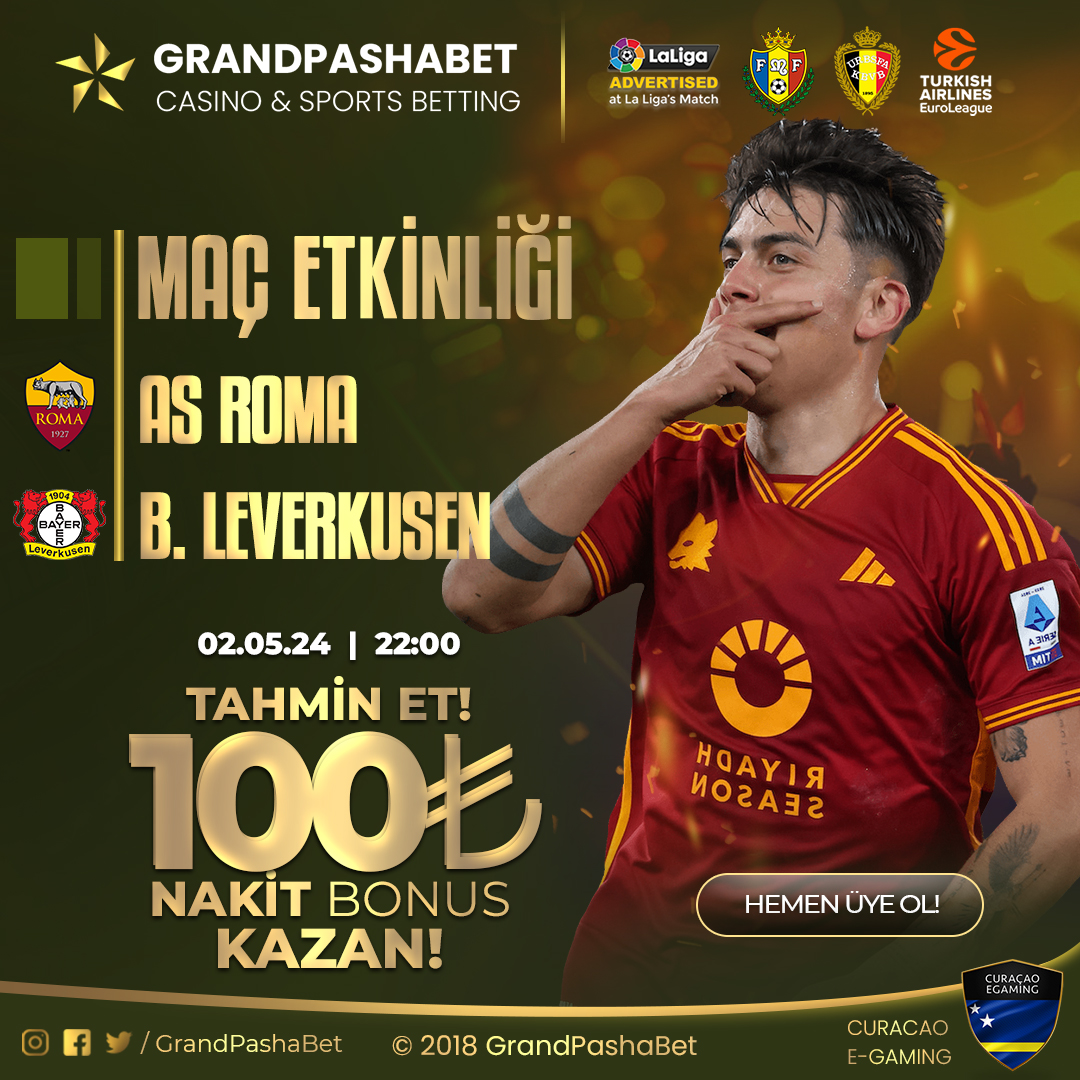 👑#GRANDPASHABET'TE ETKİNLİK RUZGARI DEVAM EDİYOR!

⚽️ MAÇ SKORUNU TAHMİN ET 🏆
 👋SAYFALARI TAKİP ET, 
 👉RT+FAV💙
🤝 5 ARKADAŞ ETİKETLE ! 

💰 100₺ NAKİT KAZAN 💰

❤SON İŞLEM ŞARTI YOK ❤

Formu doldur : bit.ly/grandskr1