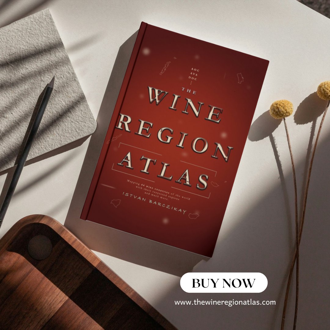 📖 Expand your wine knowledge with The Wine Region Atlas! 🌍

🍇 Authored by Certified Sommelier Istvan, this comprehensive guide delves into the intricacies of 44 wine countries. 
.
.
#WineExpertise #WineEducation #WineProfessionals