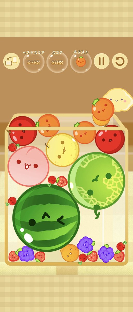 dango201's tweet image. 3000点超え
ダブルスイカやりたい🥹