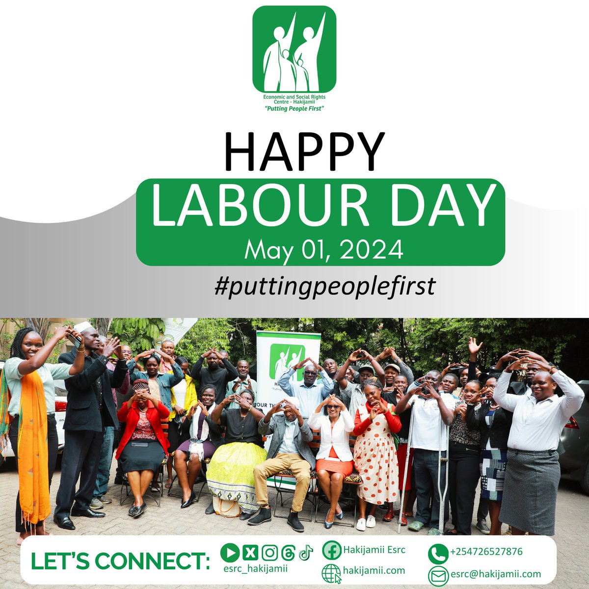 Today we celebrate the dedication of the Kenyan workforce! Across all sectors, Kenyans consistently rise to the challenge, contributing to the nation's continued growth & prosperity. Let's continue to prioritize people-centric solutions across our diverse fields.