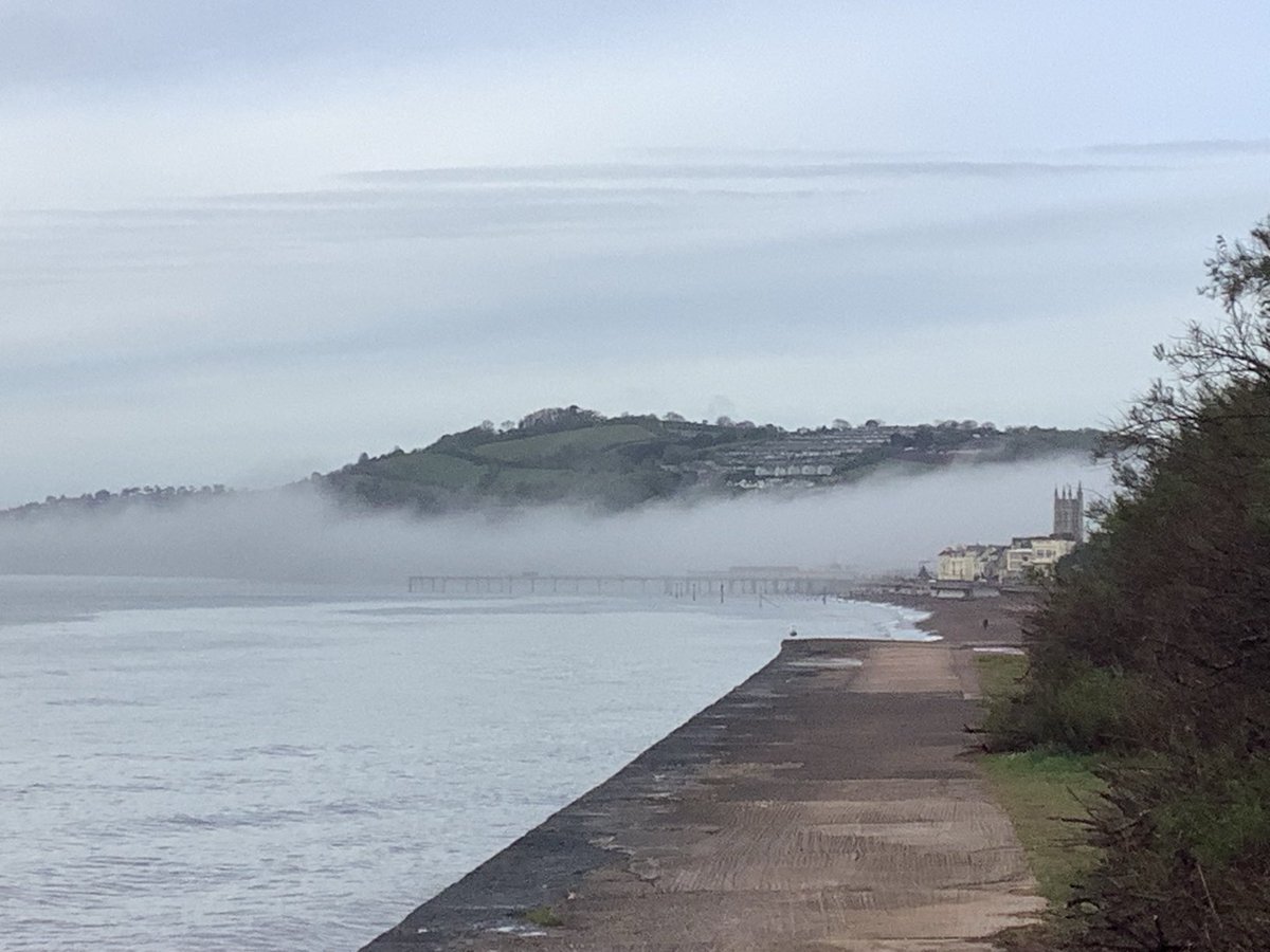 Fog on the Teign…… #Teignmouth