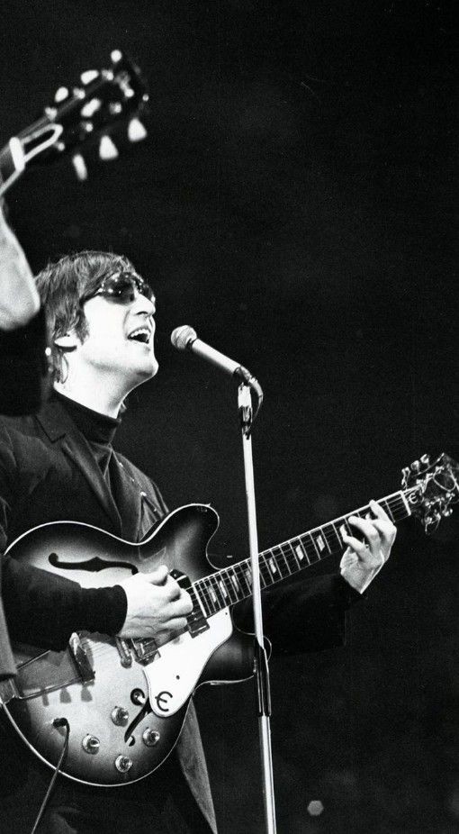 #JohnLennon performing on stage at The NME Poll-Winners Concert at Wembley, 1st May 1966
#TheBeatles