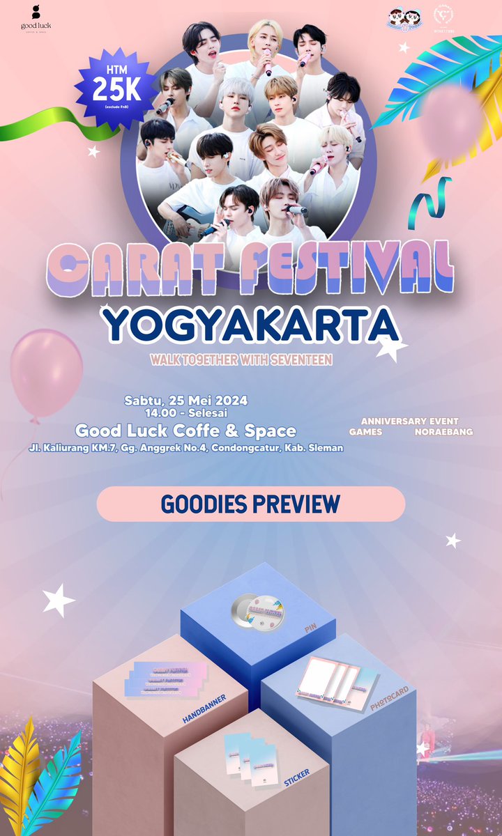 [YOGYAKARTA RSVP &amp; GOODIES PREVIEW] 

🖇️: bit.ly/carfestjogja