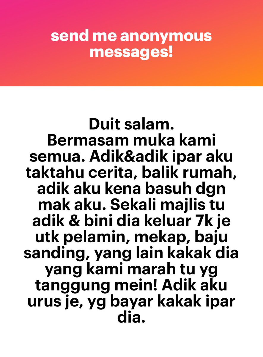 meinmokhtar's tweet photo. Padan muka tamak. Aku tak boleh duk orang B40 https://t.co/GjNEllmWVp