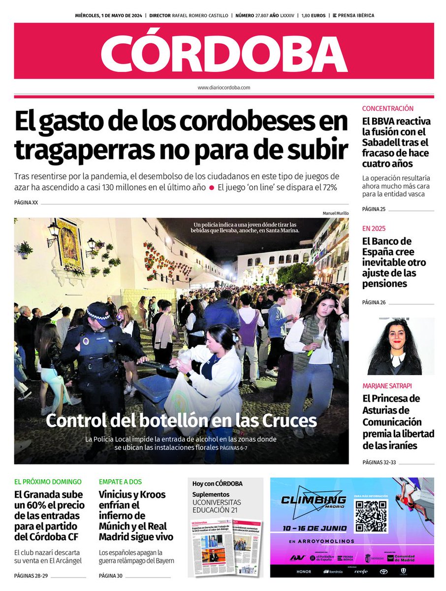 📰 EN PORTADA / Así viene la prensa en el día de hoy 👇