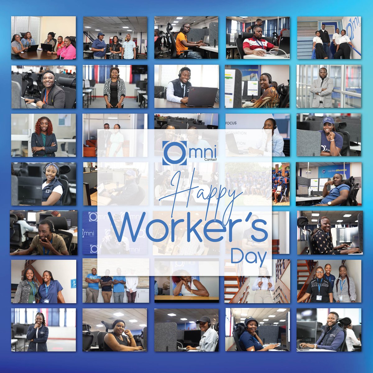 We salute our hardworking staff who contribute their time, skills and efforts towards shaping our society. May this day serve as a reminder of the importance and value of labor in every facet of our lives. Happy Worker's Day!
#OmniContact #HappyWorkersDay #1May