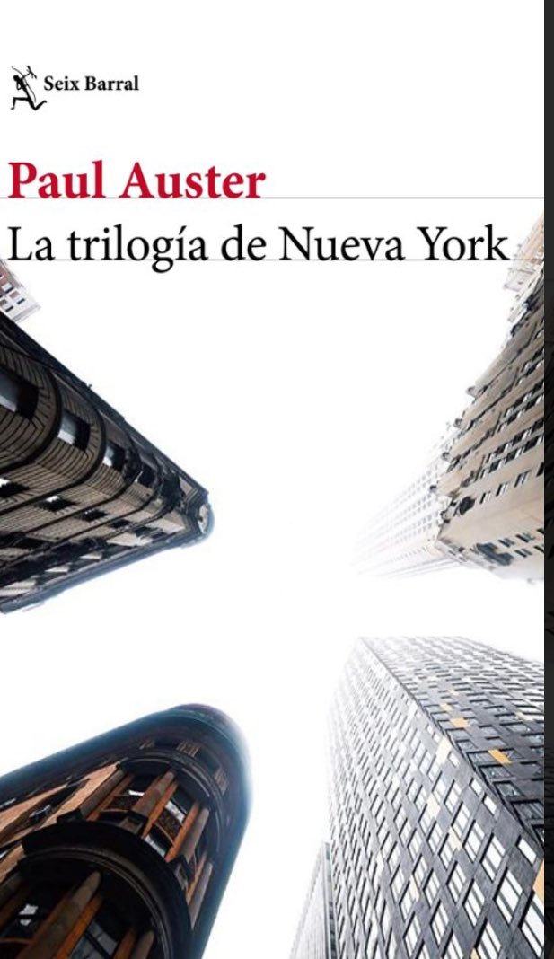 jorgecarrion21's tweet photo. Estos dos libros y este guion de Paul Auster fueron muy importantes para muchos, para mí: nos hicieron entender que la literatura podía ser al mismo tiempo narrativa y conceptual, arte contemporáneo; y nos hicieron soñar con Nueva York. Gracias por todo. https://t.co/TubdiBullO