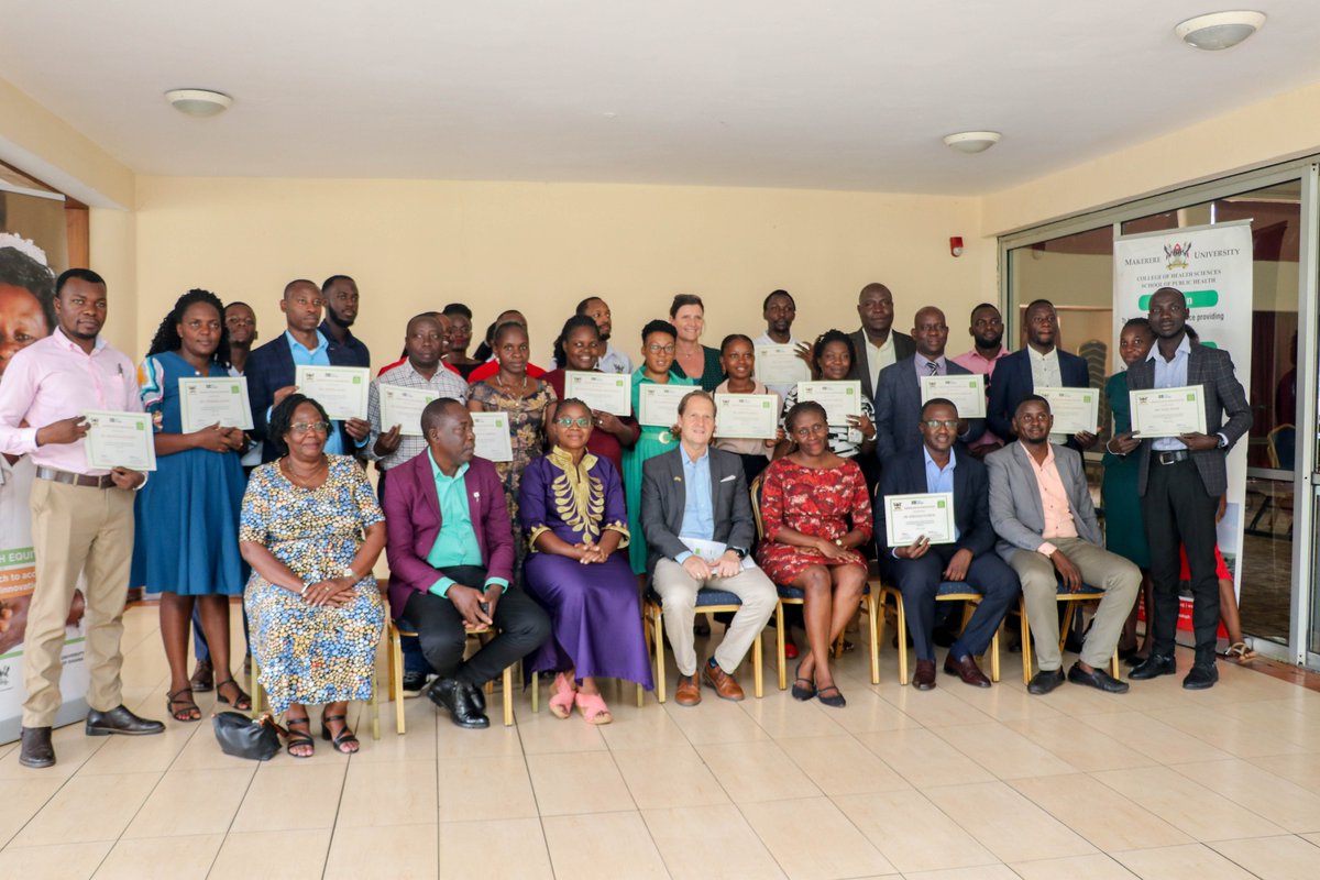 We've wrapped up the 5th Uganda National Social Innovation in Health Stakeholders Workshop, hosted by @SIHI_UG @Makerere & supported by @SIHIglobal, @TDRnews, @SwedeninUG Proud to champion accessible, equitable, and affordable healthcare for all Ugandans through social innovation