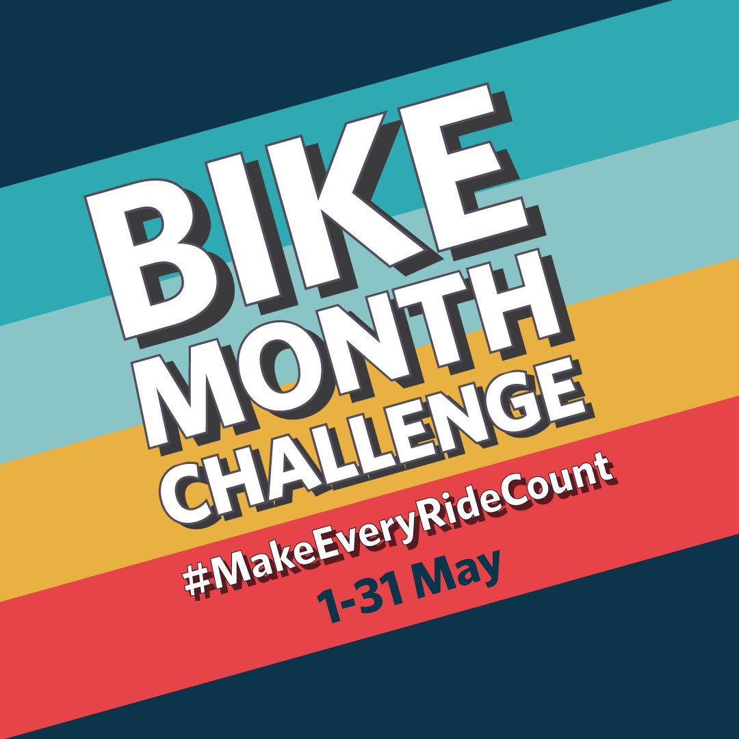 @LovetoRide_ #MakeEveryRideCount this month! #BikeMonthChallenge 🚴