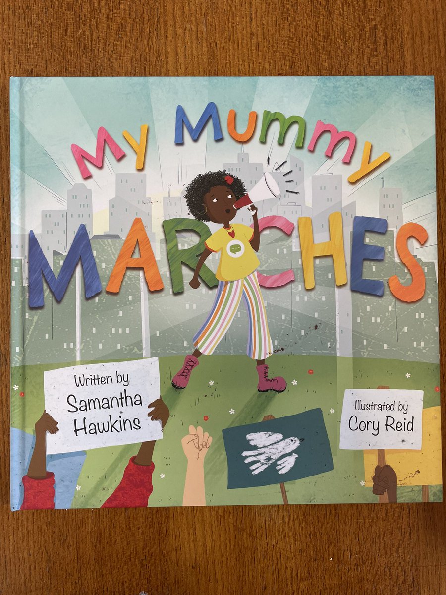 In today’s #StorytimeAssembly, Mrs Connor is sharing the empowering and inspiring My Mummy Marches by Samantha Hawkins and @CoryReidDesign. #SidleshamReading