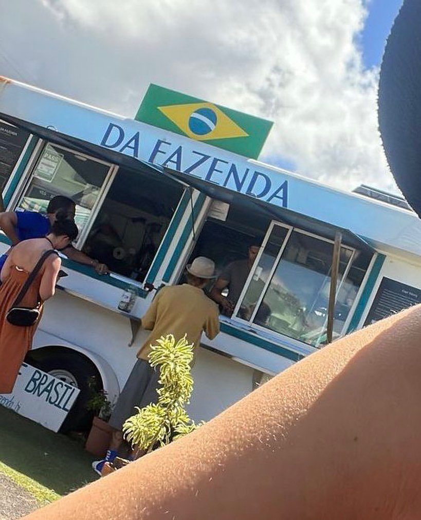 Photos of Justin and Hailey Bieber spotted out in Hawaii. (April 30)