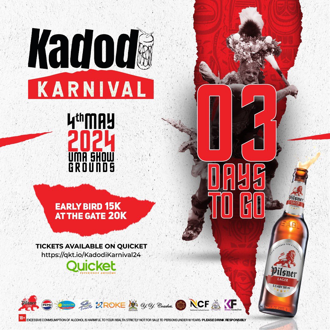 The countdown is on! ⏳ The Kadodi Karnival is in 3 days! Visit qkt.io/KadodiKarnival… to get your early bird tickets at only 15,000 😃 #KadodiKarnival2024